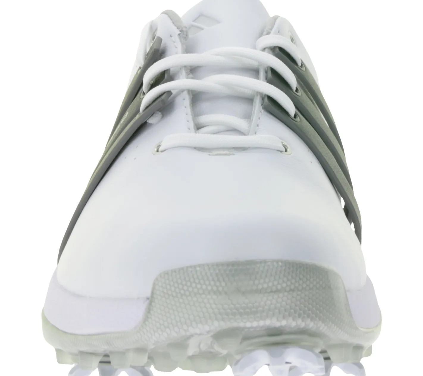 Golfschuhe*adidas Tour360 24 Damen Golf-Schuhe mit Torsion-Bridge Sport-Schuhe mit Lightstrike-Dämpfung und Boost-Ferse IF0259 Weiß/Schwarz/Grün