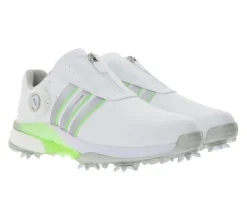 Golfschuhe*adidas Tour360 24 Damen Golf-Schuhe mit Torsion-Bridge Sport-Schuhe mit Lightstrike-Dämpfung und Boost-Ferse IF0264 Weiß/Grün