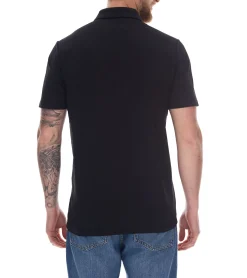 Sportoberbekleidung|Hemden & Poloshirts*adidas Ultimate365 Herren Polo-Shirt mit Kent-Kragen Kurzarm-Shirt Golf-Hemd GM4014 Schwarz