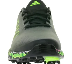 Golfschuhe*adidas ZG23 nachhaltige Golf-Schuhe mit Lightstrike-Dämpfung Sport-Schuhe mit austauschbaren Cleats IE2140 Schwarz/Grün