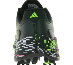 Golfschuhe*adidas ZG23 nachhaltige Golf-Schuhe mit Lightstrike-Dämpfung Sport-Schuhe mit austauschbaren Cleats IE2140 Schwarz/Grün