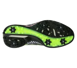 Golfschuhe*adidas ZG23 nachhaltige Golf-Schuhe mit Lightstrike-Dämpfung Sport-Schuhe mit austauschbaren Cleats IE2140 Schwarz/Grün