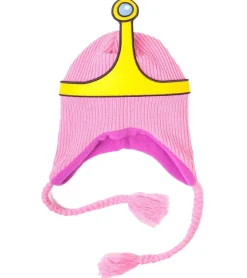 Caps & Mützen*BioworldMerch ADVENTURE TIME Prinzessin Bonnibel Bubblegum Mütze Kinder Beanie mit Zöpfen KC0SXBADV Pink