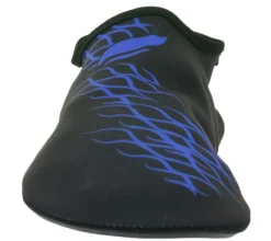 Zehentrenner & Sandalen|Sandalen & Zehentrenner*airjoy Neopren-Bade-Schuhe mit herausnehmbarer Innensohle Wasser-Schuhe mit farblichen Highlights 7654618 Schwarz/Blau oder Schwarz/Rot