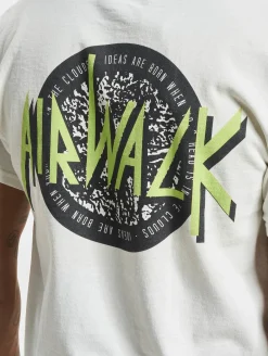 T-Shirts & Tank Tops*Airwalk Logo T-Shirt weiß