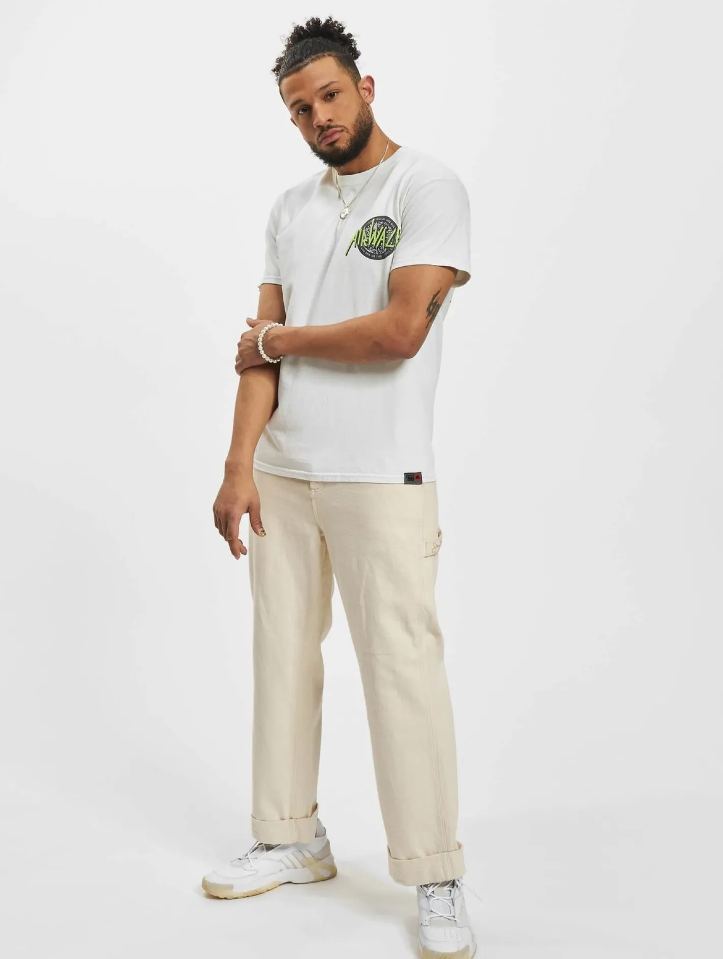 T-Shirts & Tank Tops*Airwalk Logo T-Shirt weiß