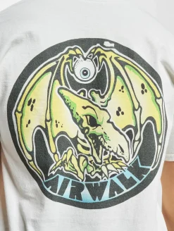 T-Shirts & Tank Tops*Airwalk PTerry Colour T-Shirt weiß