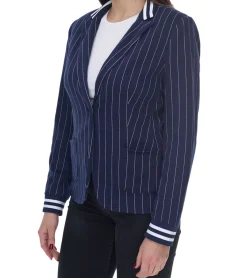 Blazer & Sakko*AjC Blazer Damen Business-Jacke mit Ein-Knopf-Verschluss Blazer Anzug-Jacke 90509505 Navy