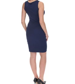 Kleider*AjC Damen 2er-Set Pullover und Kleid aus Feinstrick Business-Set 86667603 Dunkelblau