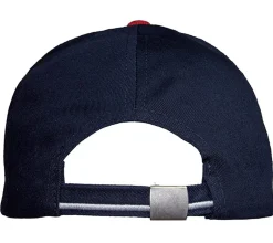 Caps & Mützen*ALFA ROMEO Base-Cap für Damen oder Herren mit Logo-auf der Front Baumwoll-Cap AFRCPF52 Dunkelblau/Rot/Weiß