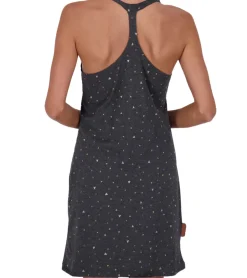 Kleider*ALIFE AND KICKIN AdeleAK Damen Mini-Kleid stylisches Baumwoll-Kleid Sommer-Kleid 89241441 Anthrazit