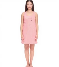 Kleider*ALIFE AND KICKIN CamyAK B Damen Mini-Kleid gepunktetes Baumwoll-Kleid Sommer-Kleid 70366455 Rosa