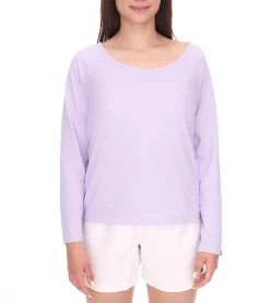 Sweater & Pullover*ALIFE AND KICKIN FarahAK A Damen Sweatshirt Baumwoll-Pullover Langarm-Shirt 98163503 Lila