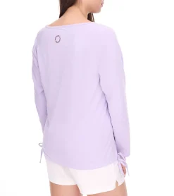 Sweater & Pullover*ALIFE AND KICKIN FarahAK A Damen Sweatshirt Baumwoll-Pullover Langarm-Shirt 98163503 Lila