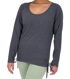 Sweater & Pullover*ALIFE AND KICKIN FarahAK A Damen Sweatshirt Baumwoll-Pullover Langarm-Shirt 97053910 Grau/Blau