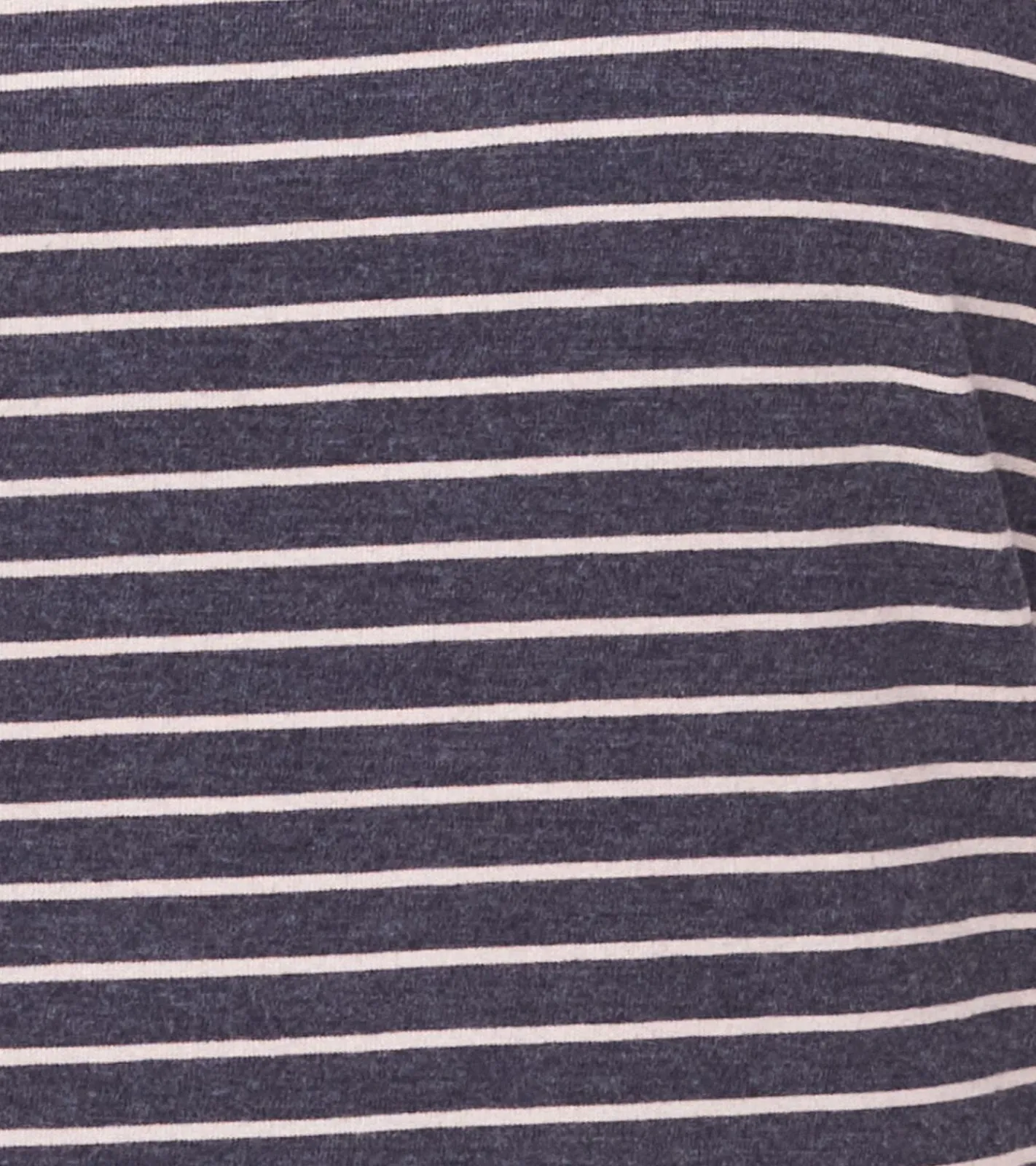 Tops & T-Shirts*ALIFE AND KICKIN IlonaAK Damen Baumwoll-Shirt im asymmetrischem Streifen-Design T-Shirt meliert 15760719 Navy/Weiß