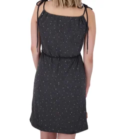 Kleider*ALIFE AND KICKIN MarleneAK Damen Mini-Kleid mit Spaghettiträger Freizeit-Kleid Sommer-Kleid 31457910 Anthrazit