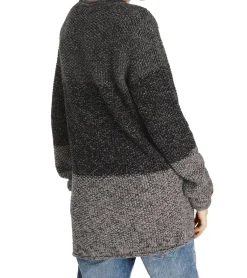 Pullover & Sweater*ALIFE AND KICKIN Pullover weicher Kinder Strick-Pulli in Blockstreifenoptik Alltags-Pullover 35063411 Grau