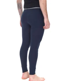 Sportunterbekleidung|Wintersport*AM LEGEND Herren Ski-Unterhose nachhaltige lange Unterhose aus reiner Baumwolle 26183 in Navy, Grau oder Schwarz