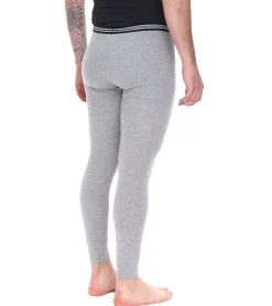 Sportunterbekleidung|Wintersport*AM LEGEND Herren Ski-Unterhose nachhaltige lange Unterhose aus reiner Baumwolle 26183 in Navy, Grau oder Schwarz