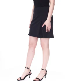 Röcke*Aniston CASUAL Damen Mini-Rock modischer Jersey-Rock mit Reißverschluss 43881141 Schwarz