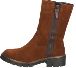 Boots & Stiefel*ara Dover Highsoft Damen Booties Echtleder-Stiefelette mit Wechselfußbett aus Portugal 12-23133-06 Braun