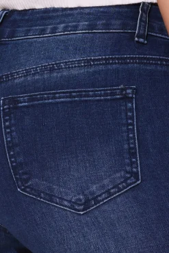 Hosen & Jeans*ARIZONA Damen Slim-Fit Jeans mit Deko-Naht Röhren-Jeans 98934633 Blau