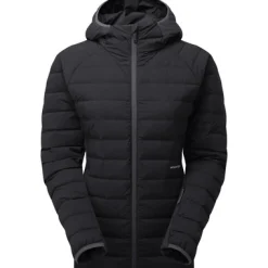 Wintersport|Mäntel & Jacken*Artilect Damen Isolationsjacken Divide Fusion Stretch Hoodie Jacke Schwarz