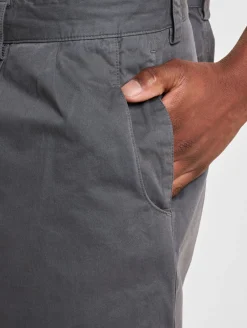 Jeans & Hosen*ASPESI Pantalone Cadmio Herren Chino Hose Slim Fit Business Hose aus Baumwolle Italienisches Design, Elegant & Vielseitig 85357 Grau