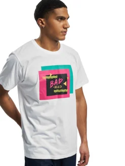 T-Shirts & Tank Tops*BAD+MAD Berlin R-Ausschnitt T-Shirt weiß