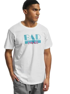 T-Shirts & Tank Tops*BAD+MAD Miami R-Ausschnitt T-Shirt weiß