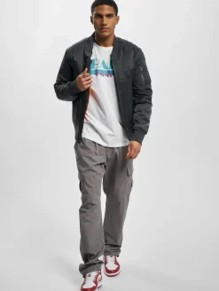 T-Shirts & Tank Tops*BAD+MAD Miami R-Ausschnitt T-Shirt weiß