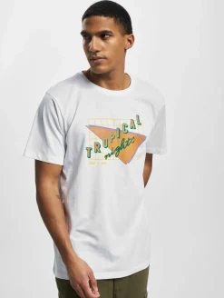 T-Shirts & Tank Tops*BAD+MAD Rio R-Ausschnitt T-Shirt weiß