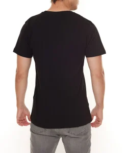 T-Shirts & Tank Tops*BAD+MAD Tokio Tee Herren Baumwoll-T-Shirt mit verschiedenen Prints Rundhals-Shirt BMTR00X in Schwarz oder Weiß