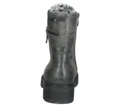 Boots & Stiefel*bama Damen Schuhe bequeme Stiefel mit -tex Schnür-Schuhe 1083103 Grau