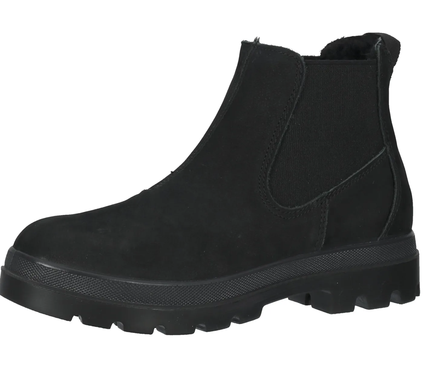 Boots & Stiefel*bama Stiefelette Damen Echtleder-Schuhe Chelsea-Boots wasserabweisend mit -tex oder Schwarz Braun