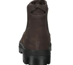 Boots & Stiefel*bama Stiefelette Damen Echtleder-Schuhe Chelsea-Boots wasserabweisend mit -tex 1084988 Dunkelbraun