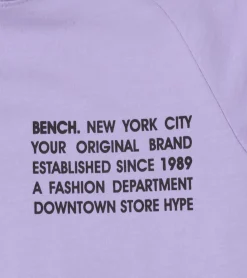 T-Shirts & Tank Tops*Bench. Mädchen Baumwoll-Shirt mit Kapuze Kurzarm-Shirt 11368540 Violett