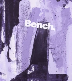 T-Shirts & Tank Tops*Bench. Mädchen Baumwoll-Shirt Kurzarm-Shirt mit Allover-Print 65280936 Lila