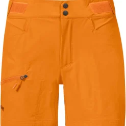 Sportunterbekleidung|Camping & Outdoor*Bergans Damen Softshellhosen Cecilie Softshell Shorts Gelb