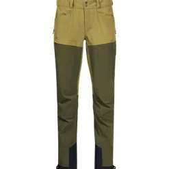 Sportunterbekleidung|Camping & Outdoor*Bergans Damen Softshellhosen Bekkely Hybrid Hose Grün