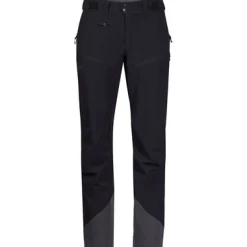 Sportunterbekleidung|Camping & Outdoor*Bergans Damen Softshellhosen Senja Hybrid Hose Long Schwarz