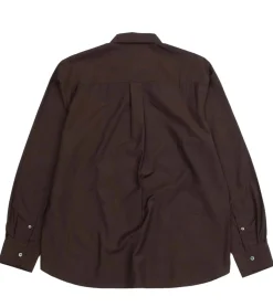 Hemden & Poloshirts*BERNER KÜHL Herren Langarm-Hemd Business-Shirt mit Brusttasche Baumwoll-Hemd 3-72S12 Braun