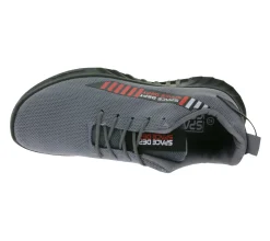 Sneaker & Turnschuhe|Turnschuhe & Sneaker*BEYOND THE RAINBOW Freizeit-Sneaker mit NASA Schriftzug Alltags-Schuhe Turnschuhe GNS-524G Grau/Rot