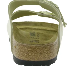 Zehentrenner & Sandalen|Pantoffeln & Hausschuhe*BIRKENSTOCK Arizona Damen moderne Pantoletten Made in Germany Sommer-Schuhe coole Schlappen aus Leder Normale Weite 1026637 Beige