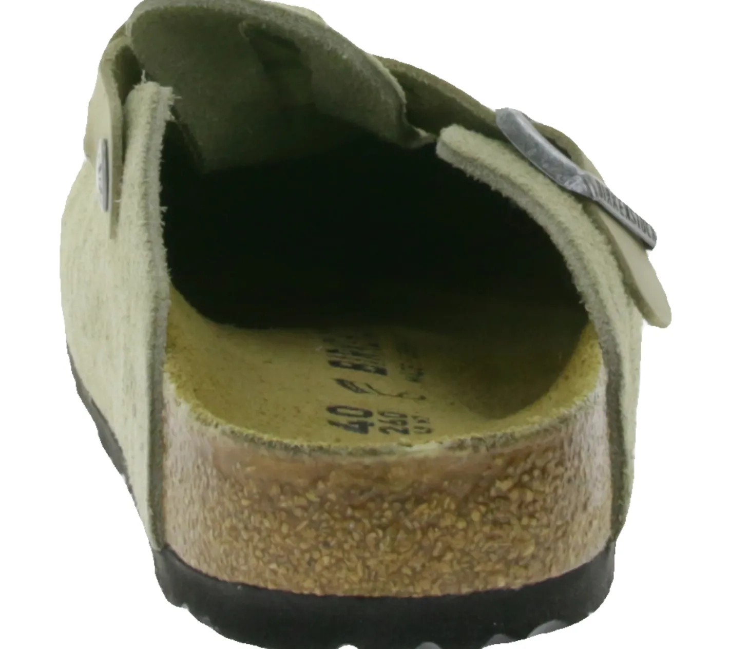 Pantoffeln & Hausschuhe*BIRKENSTOCK Boston Damen Hausschuhe mit Kork-Latex-Fußbett Schlupf-Schuhe geflochtenem Riemen Normale Weite Made in Germany 1026667 Hellbraun