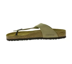 Zehentrenner & Sandalen|Pantoffeln & Hausschuhe*BIRKENSTOCK Gizeh Damen Zehentrenner Sandale Made in Germany Sommer-Schuhe normale Breite 943811 Hellbraun