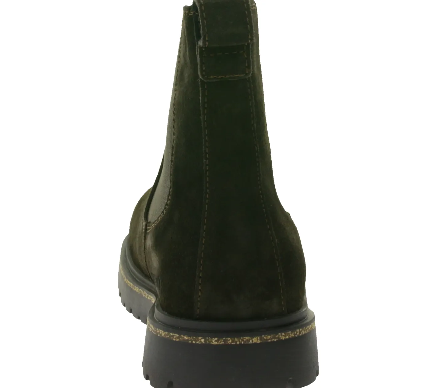 Stiefel & Boots*BIRKENSTOCK Highwood Herren Echtleder-Schuhe Alltags-Stiefel Chelsea-Schuhe aus Velourleder Schlupf-Schuhe Normale Weite 1025726 Dunkelbraun