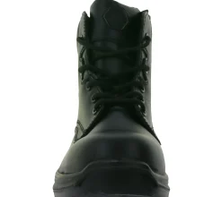 Stiefel & Boots|Trekkingschuhe & Wanderschuhe*BLACKROCK Defender Herren wasserabweisende Sicherheits-Schuhe S3 aus Echtleder Arbeits-Stiefel mit HRO-Sohle Schnür-Schuhe CF2408 Schwarz