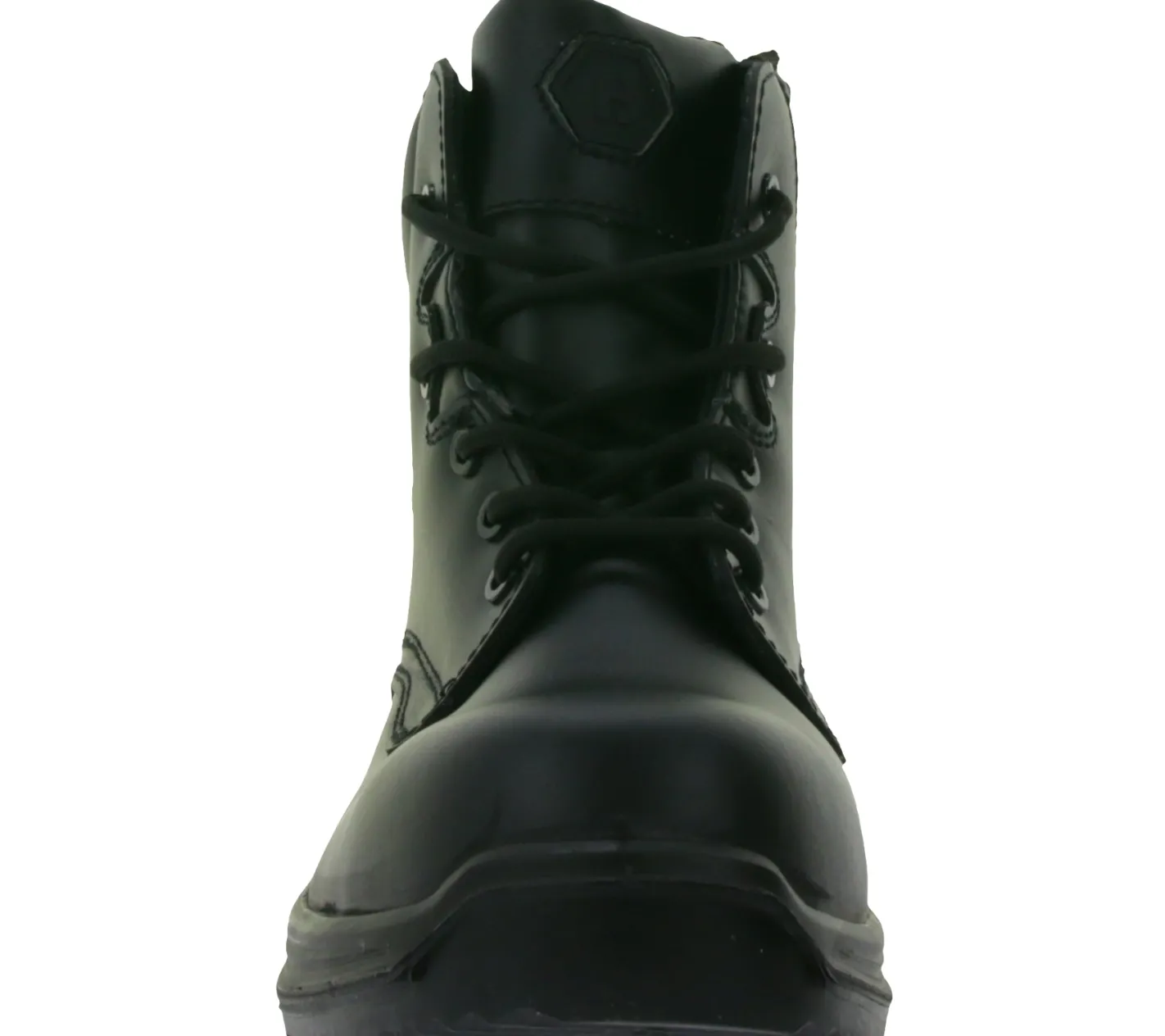 Stiefel & Boots|Trekkingschuhe & Wanderschuhe*BLACKROCK Defender Herren wasserabweisende Sicherheits-Schuhe S3 aus Echtleder Arbeits-Stiefel mit HRO-Sohle Schnür-Schuhe CF2408 Schwarz